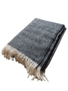 narzuta pled koc wełniany 100% wełna gramatura 380gr zdrowy 160x200 polski