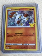 Karta pokemon Scorbunny holo 