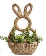 T.K.maxx koszyk zając na drobiazgi kompozycję królik półka schowek 54cm XXL