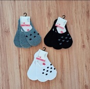 Stopki balerinki skarpety 3x3pak rozm 35-38