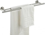 WENKO Wieszak na ręczniki Duo Aveiro stal nierdzewna 60x5,5x14 cm