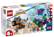 LEGO Marvel Super Heroes Hulk kontra Rhino - starcie pojazdów 10782