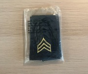 US Army - Shoulder Marks, Enlisted - Sergeant E-5 (SGT) - female - para