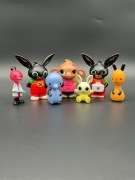 Figurki z bajki Bing: Molly, Flop, Pando, Suła, Bing ;) Zestaw!