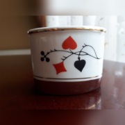 Ćmielów zestaw brydżowy dla palacza - część