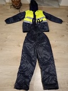 Kurtka i spodnie odblaskowe ocieplane 