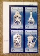 Porcelana myśnieńska arkusz DDR