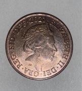 Wielka Brytania. 2 pensy. Two pence. 2021. Elżbieta II