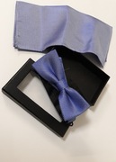 zestaw męska mucha i chustka do garnituru NOWY