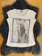 Bluzka damska podkoszulka koszulka Yessica C&A różowe moro