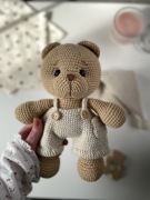 Ręcznie robiony miś | 24 cm | Idealny na prezent