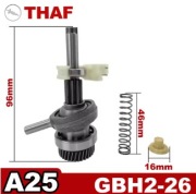 Wał Zębaty Części zamienne A25 dla BOSCH MŁOT UDAROWO-OBROTOWY GBH2-26