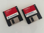 Dyskietki Commodore Amiga zestaw