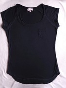 Czarny t-shirt koszulka