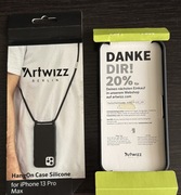 Etui Artwizz Berlin HangOn Case Silicone iPhone 13 Pro Max (bez paska)