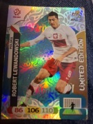 Robert Lewandowski Limited Edition karta Panini Euro 2012 Polska
