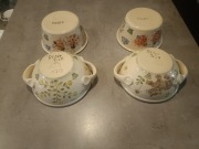 Ręcznie malowane miseczki ceramiczne Röder Keramik komplet 4 szt