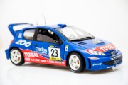 model Peugeot 206 WRC – Rovanperä / Pietiläinen Rajd Katalonii 1:18 Solido