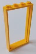 Lego 60596 ramka na drzwi żółta