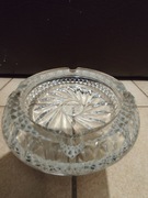 Kryształowa popielnica gabinetowa jak nowa!