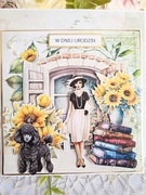 Kartka okolicznościowa, z okazji urodziny dla kobiety /20/30/40/50/60/70/