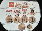 14 podstawek pod piwo Żywiec każda inna 