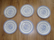 Chinska porcelana ryżowa talerz 6 sztuk 22,5 cm