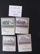 GG Fi 113-116** przyw.pod znaczkiem.  Widoki zabytkowych budowli