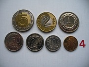 ZESTAW MONET OBIEGOWYCH 7 SZT. Z ROKU 2010