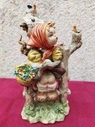 Piękna włoska Figurka 17cm Made in Italy bimba piantina