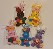 Kolorowy zajączek - magnes