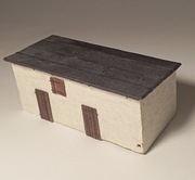 Gotowy model budynku gospodarczego w wielkości H0 1:87