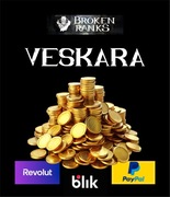 Broken Ranks VESKARA 50kk:80zł Gold/Złoto ( NAJTANIEJ )