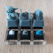 Klawisze StarWars Grogu/ Mando/ Tie