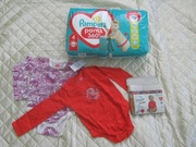 Pieluchy Pampers 4 i Body 2sztuki - Nowe