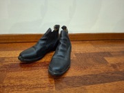 Buty jeździeckie Fouganza rozmiar 43 czarne 