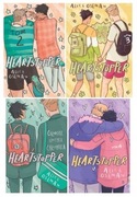 HEARTSTOPPER. TOMY 1-4, Oseman BDB Komiks