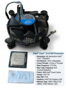 Intel Core i3-6100 + Chłodzenie + Pasta GRATIS (Najlepsza opcja)