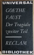 Faust II zweiter Teil - j. niemiecki, Goethe