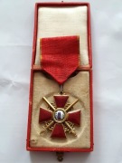 Rosja Carska - Order Św.Anny 2.Klasa z Mieczami w Etui