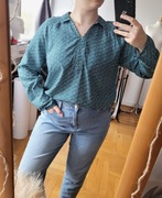 Bluzka damska CECIL L 40 100% wiskoza na wiosnę lato wzorzysta na co dzień