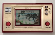 Octopus Game & Watch Nintendo Ośmiorniczka Wide Screen gra LCD retro 1981