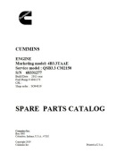 Katalog silnik Cummins 4 B 3,3 
