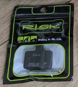 Klocki hamulcowe rowerowe metaliczno-żywiczne DS-01 RISK