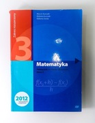 Matematyka 3 Podręcznik Zakres rozszerzony