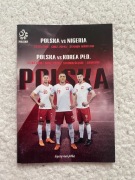 Program meczowy - reprezentacja Polski