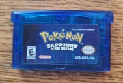 GBA. Pokemon Sapphite Version. Gameboy Advance. 