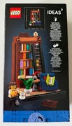 LEGO Ideas. Biblioteczka. Regał z książkami. UNIKAT!