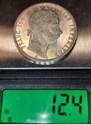 1 Floren 1860 A Franciszek Józef Austro-Wegry