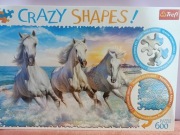 Puzzle Trefl 600 el. konie prezent na mikołajki
